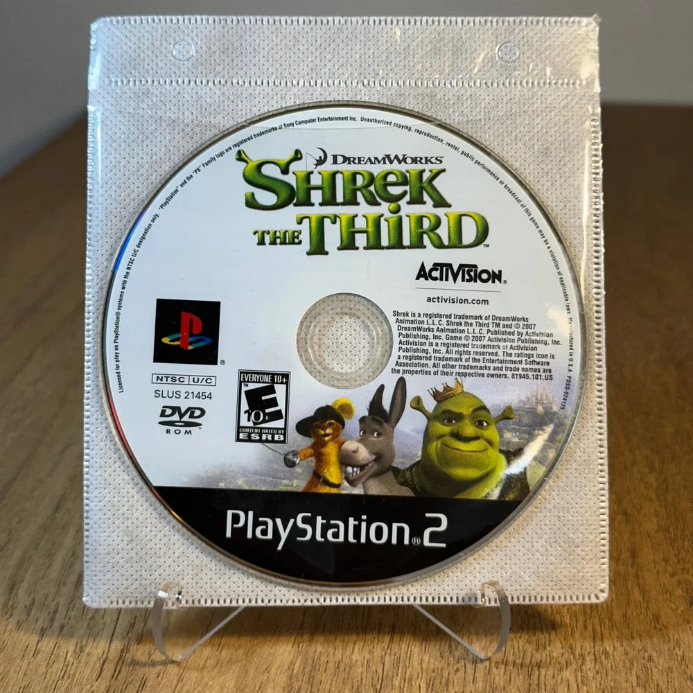 Activision Shrek the Third PS2 TESTED Standard Multicolor GOOD Disc Only